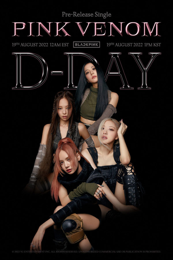 BLACKPINK Pink Venom D Day Poster BLACKPINK CAFÉ