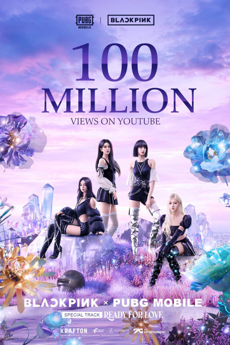 BLACKPINK X PUBG MOBILEs Ready For Love M V Hits 100 Million Views