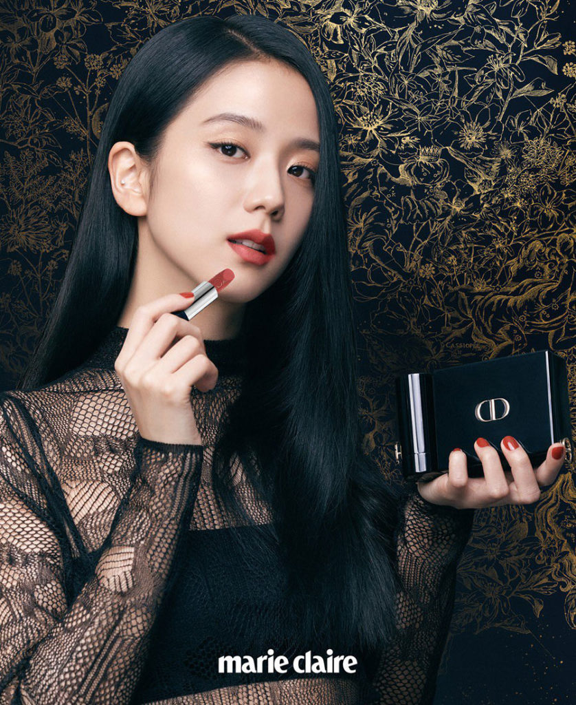 JISOO x Dior Beauty for Marie Claire Korea BLACKPINK CAFÉ