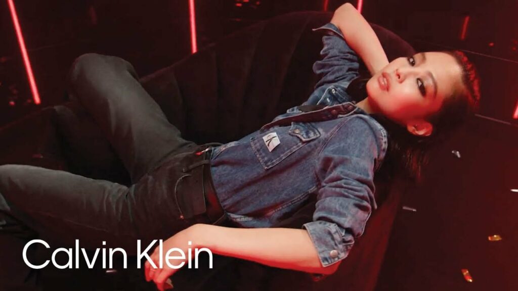 JENNIE x Calvin Klein Fall 2023 BLACKPINK CAFÉ