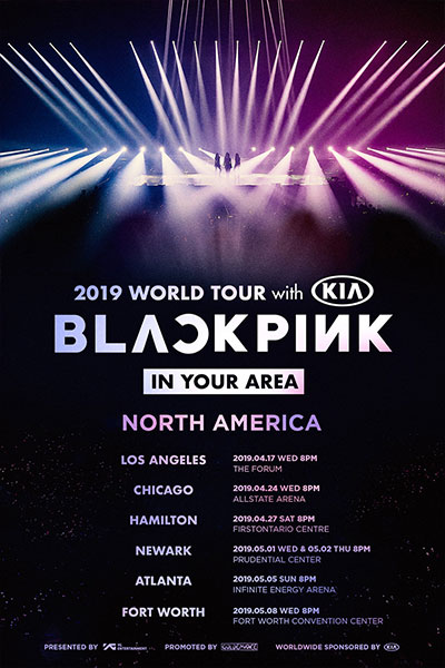 BLACKPINK WORLD TOUR IN YOUR AREA in Hamilton BLACKPINK CAF