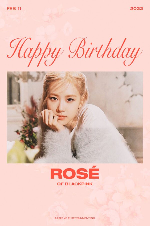 Happy Birthday ROSÉ 🎉 – BLACKPINK CAFÉ