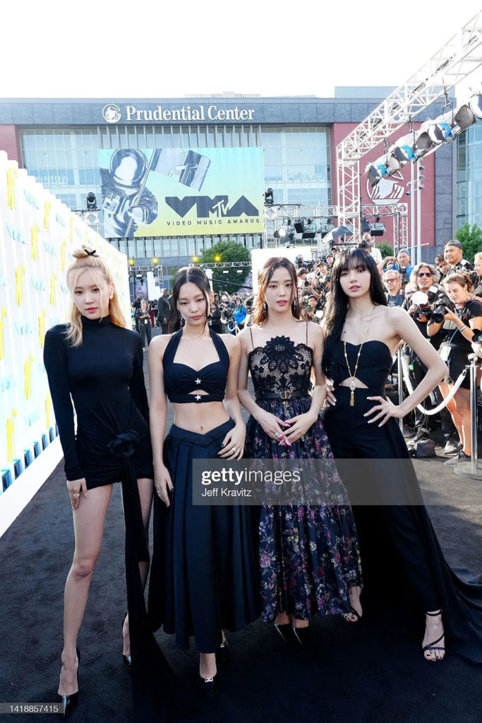 BLACKPINK At The Black Carpet Of The 2022 MTV Video Music Awards ...