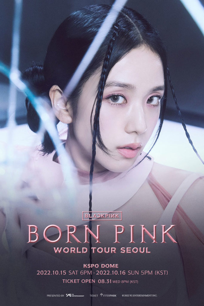 BLACKPINK WORLD TOUR [BORN PINK] Seoul JISOO & JENNIE Concept Posters ...