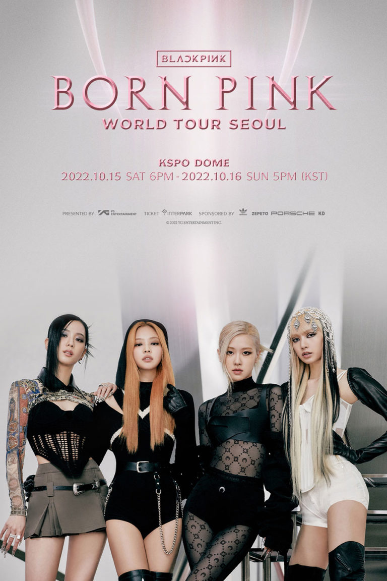 BLACKPINK WORLD TOUR [BORN PINK] Seoul Concept Poster #2 – BLACKPINK CAFÉ