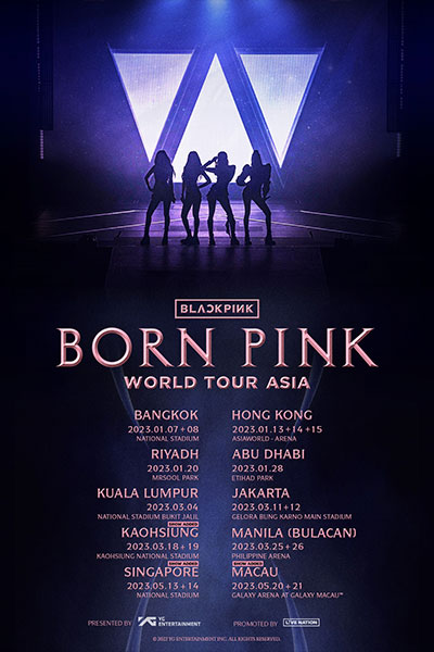 Blackpink World Tour Born Pink In Macau Blackpink CafÉ