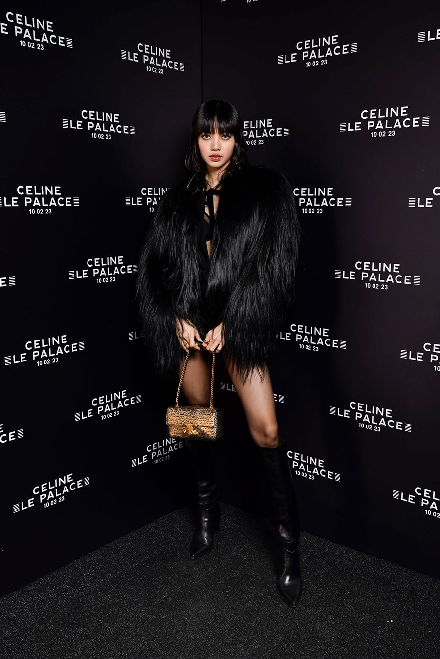 LISA at CELINE’s Men Winter Collection 23 “PARIS SYNDROME” Fashion Show ...