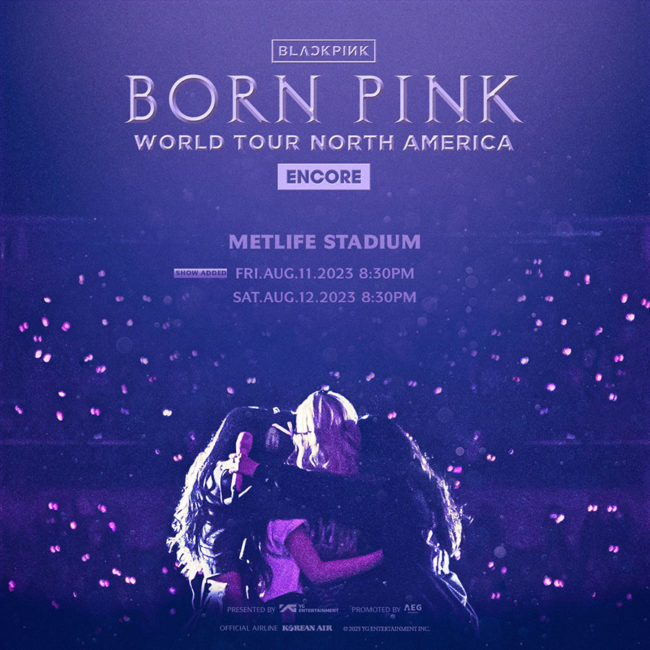 BLACKPINK WORLD TOUR [BORN PINK] North America Encore MetLife Stadium