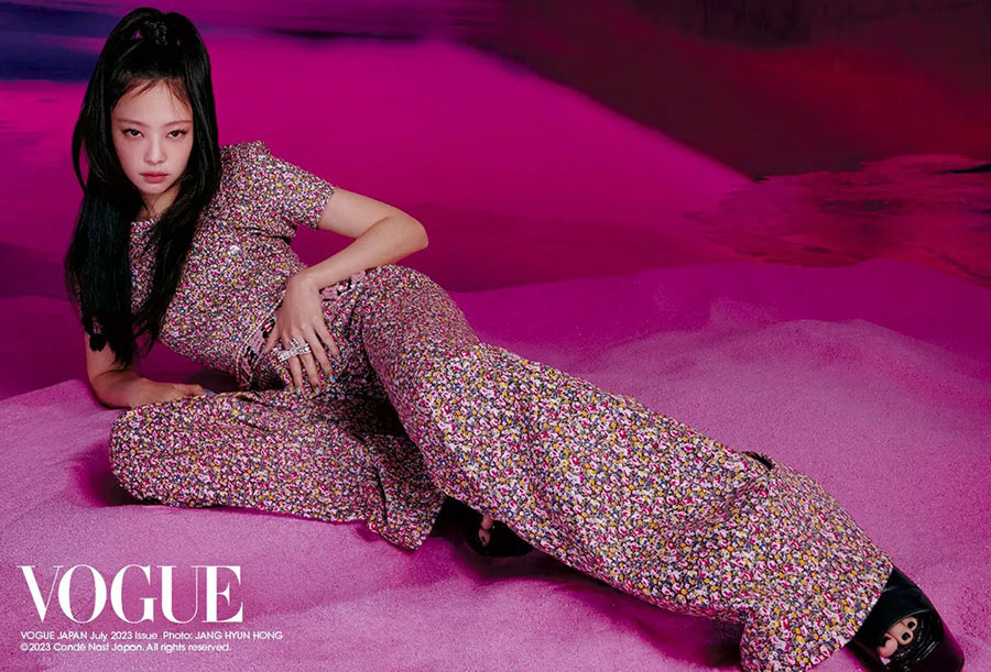 JENNIE Interview With Vogue Japan (July 2023) – BLACKPINK CAFÉ