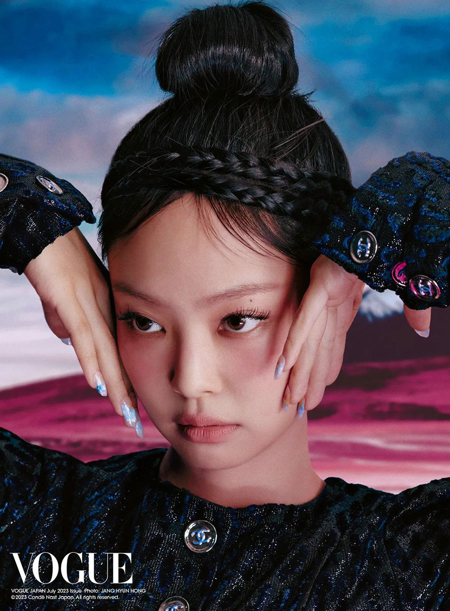 JENNIE for Vogue Japan July 2023 – BLACKPINK CAFÉ