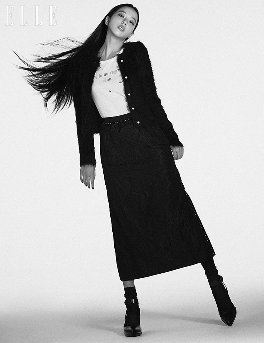 BLACKPINK Jisoo for Elle Korea X Dior August 2023 Issue