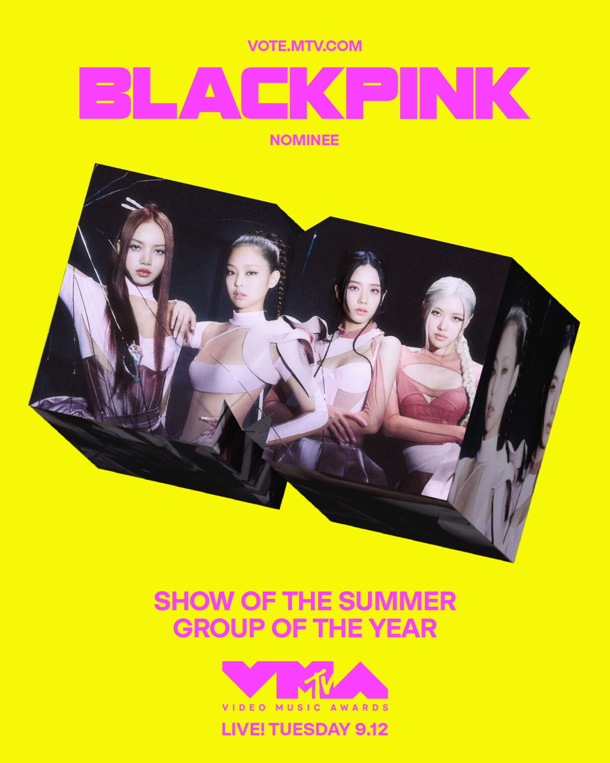 BLACKPINK Is Nominated for “Show of the Summer” & “Group of the Year