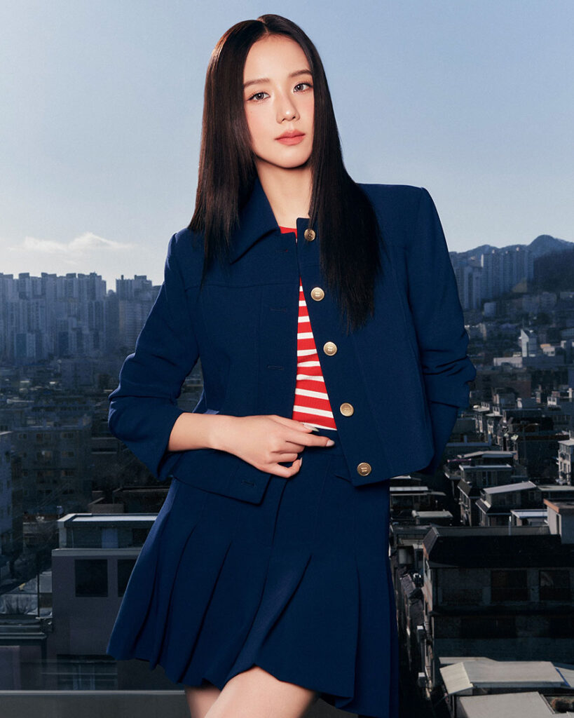 JISOO x Tommy Hilfiger for Harper’s Bazaar Korea Spring Edition 2025