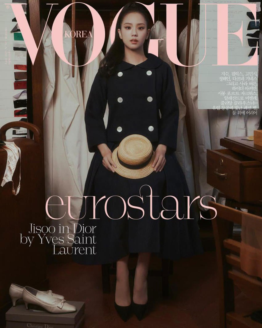 JISOO For Vogue Korea April 2025 BLACKPINK CAF JISOO For Vogue Korea April 2025 BLACKPINK CAF